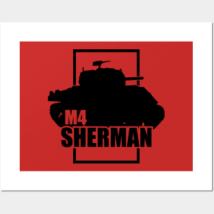 M4 Sherman Posters and Art